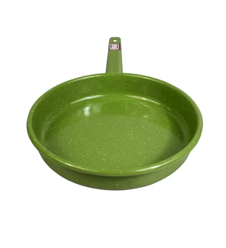 Sartén No. 22 Prodesa Verde Jaspeado | Peltre Tradicional