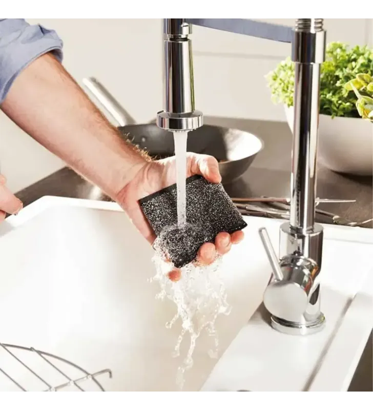 Fibra Inox Vileda Power Inox – 5× más dura, acero y esponja