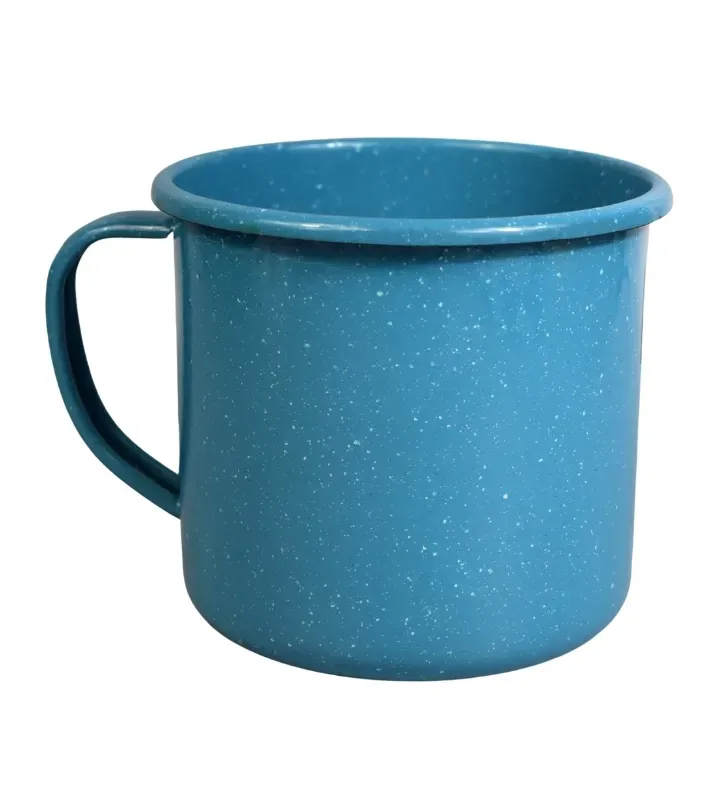 Vaso No. 14 Prodesa Azul Turquesa | Peltre Vitrificado