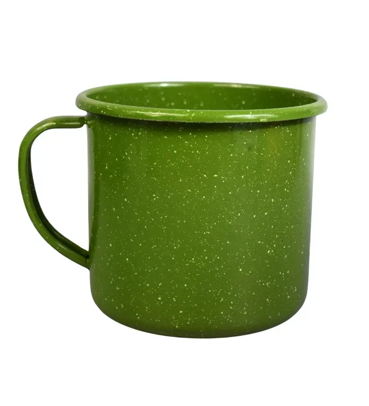 Vaso No. 14 Prodesa Verde Jaspeado | Peltre Tradicional