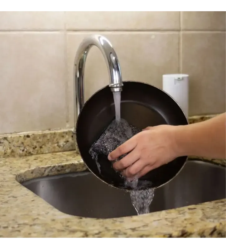 Fibra Inox Vileda Power Inox – 5× más dura, acero y esponja