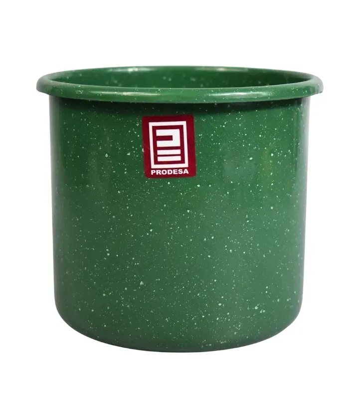 Vaso No. 14 Prodesa Esmeralda | Peltre Vitrificado