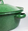 Budinera No. 30 Prodesa Verde Esmeralda con Tapa | Peltre Elegante