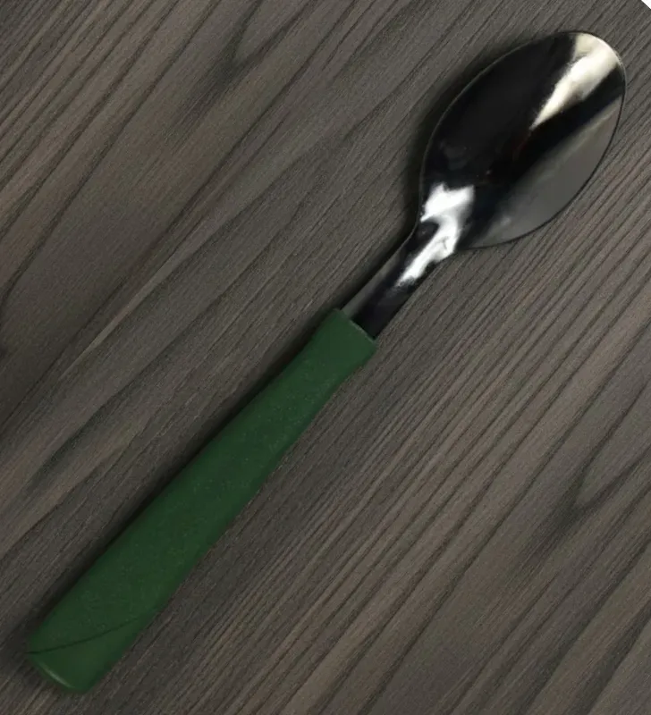 Cuchara Té Tramontina New Kolor Verde Olivo 29815/166