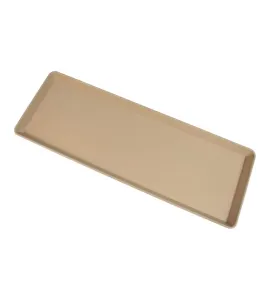 Charola Plástica La Ideal 22.5x65 cm | Color Melamina