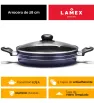 Arrocera Lamex 28 cm Azul con Tapa de Vidrio | 5 Capas Antiadherente