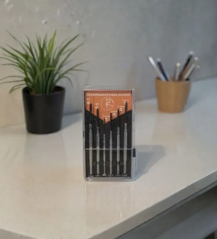 Juego de Desarmadores para Joyero Latintul 6 pzas - Modelo 33204