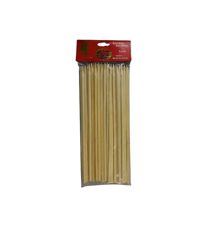 Brochetas de Bambú 100 pzas Plastihome - Modelo AZ-7602