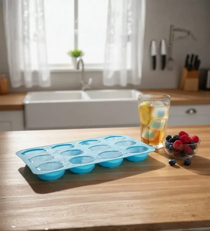 Molde para Hielo Diseño Tulipán Plastihome - Modelo AK-4652F