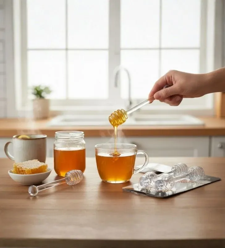 Cuchara para Miel Plastihome - Modelo AZ-1501 - Antigoteo