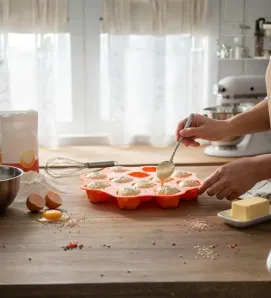 Molde de Silicón 12 Rosas Plastihome - Modelo AZ-5009