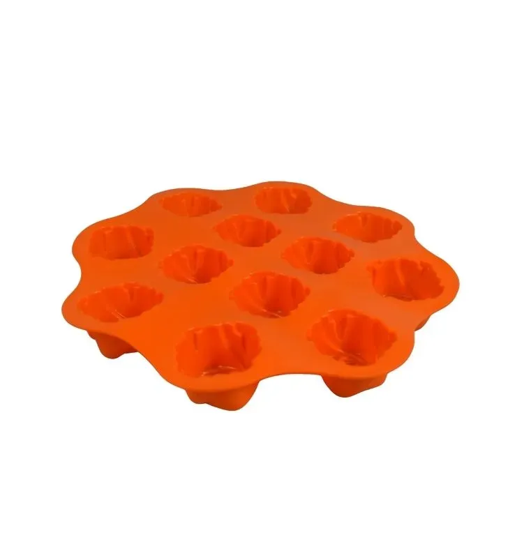 Molde de Silicón 12 Rosas Plastihome - Modelo AZ-5009