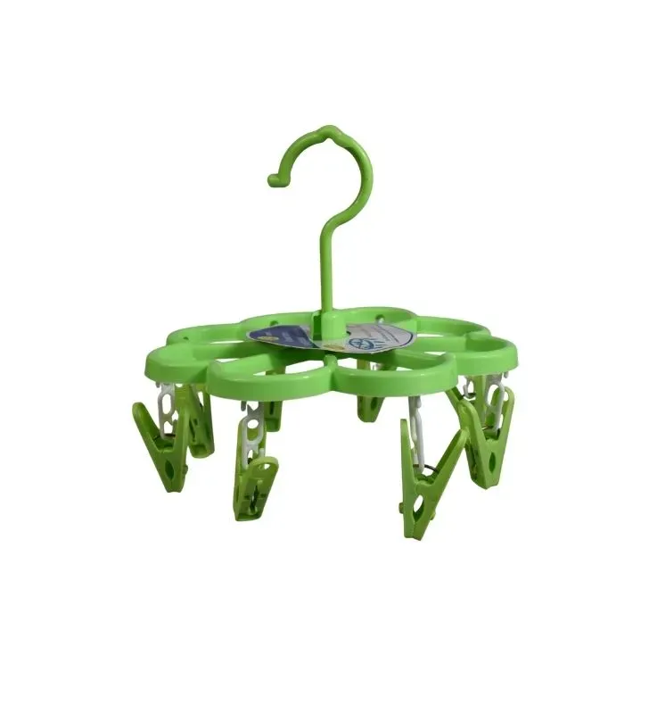 Gancho con Pinzas para Ropa Plastihome - Modelo AE-4019-8