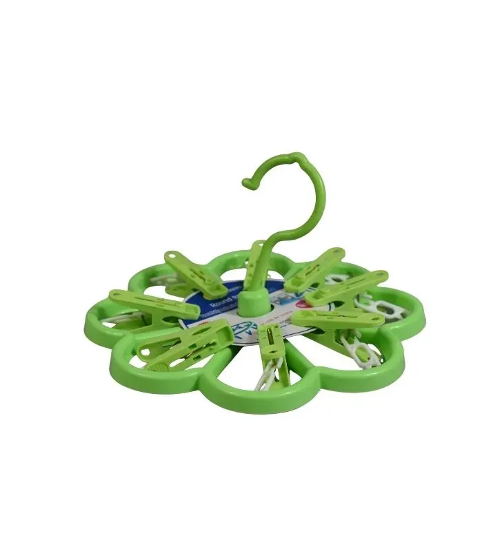 Gancho con Pinzas para Ropa Plastihome - Modelo AE-4019-8