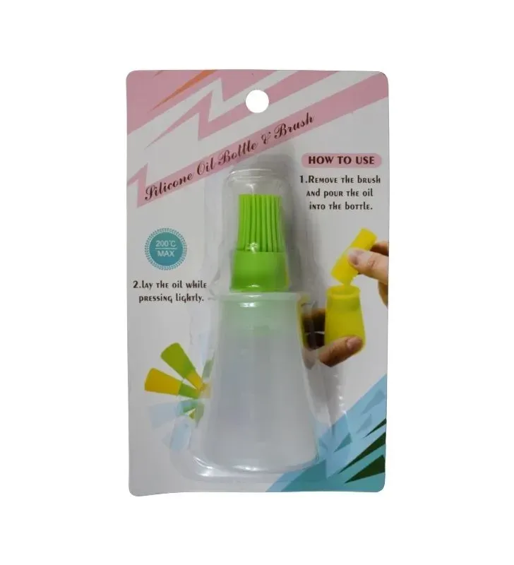 Botella con Brocha de Silicón Plastihome - Modelo AZ-3301