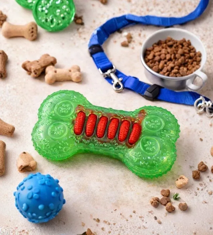 Juguete Dental para Perro Plastihome - Modelo AZ-9421 - Higiene Oral