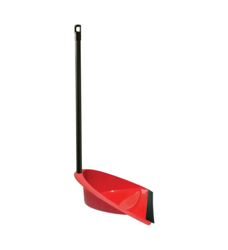 Recogedor Vileda Mango Largo color rojo