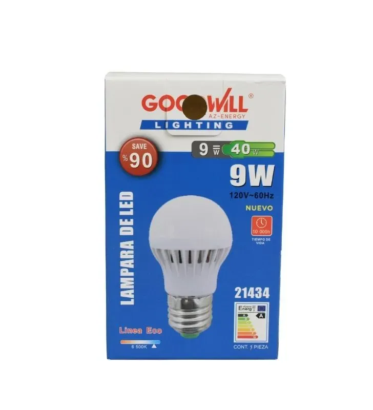 Foco LED 9W Goodwill - Modelo 21434 - Iluminación Eficiente