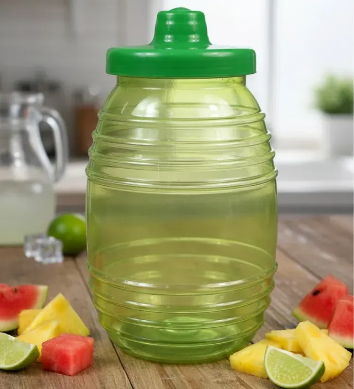 Vitrolero Rubik 1 Litro Translúcido | Colores Verde, Morado, Rojo