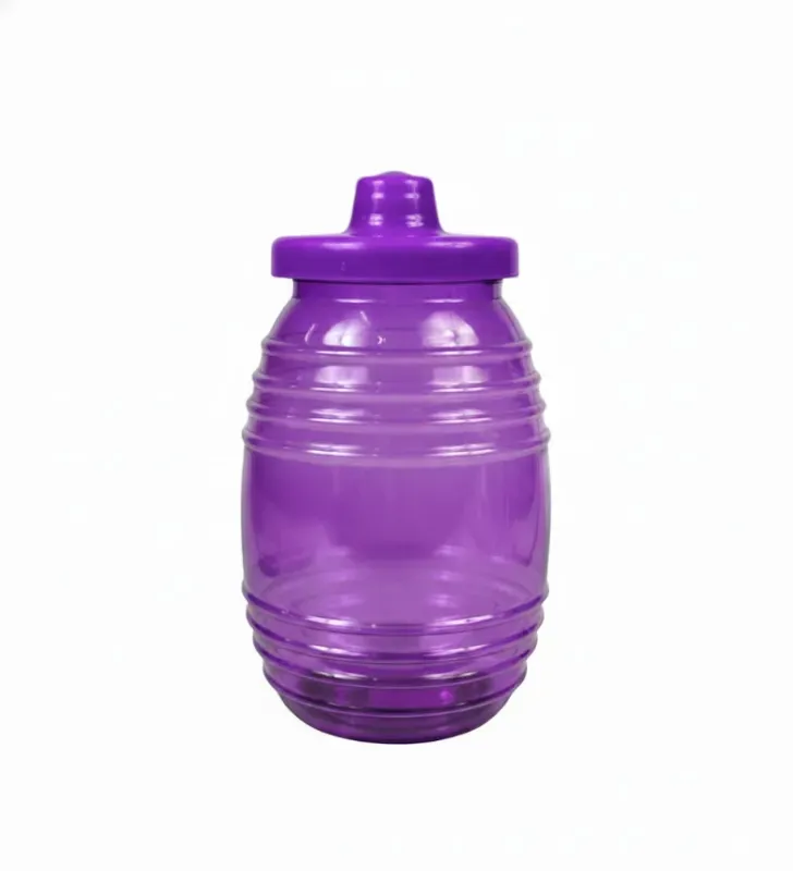 Vitrolero Rubik 1 Litro Translúcido | Colores Verde, Morado, Rojo