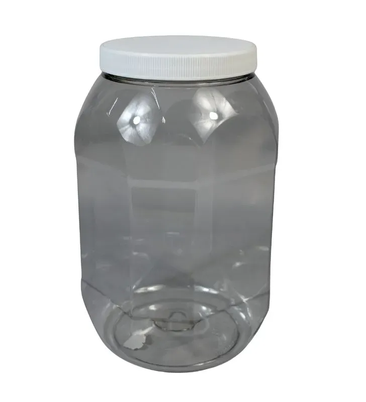 Tarro Octagonal PET 3.5 L Plastika R-110 | Ref. LT1B058
