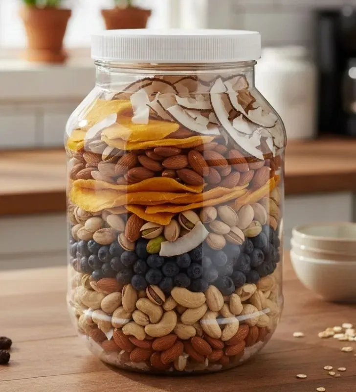 Tarro Octagonal PET 3.5 L Plastika R-110 | Ref. LT1B058