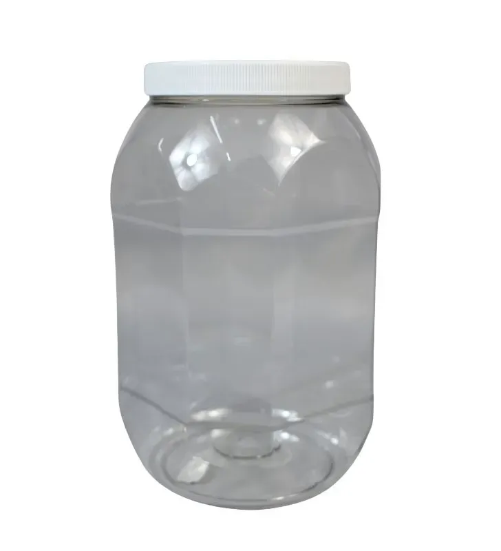 Tarro Octagonal PET 3.5 L Plastika R-110 | Ref. LT1B058