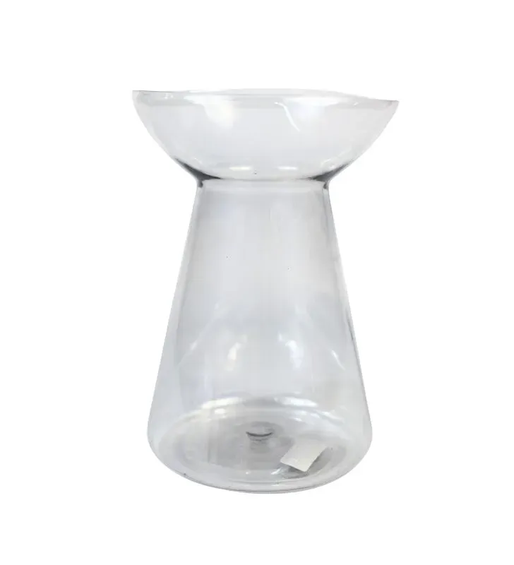 Florero Hongo Reforzado Pardo | Plástico de Alta Estabilidad