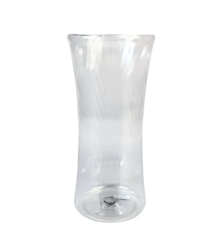 Florero Pata de Elefante Grande - Pardo-Glasstic Transparente