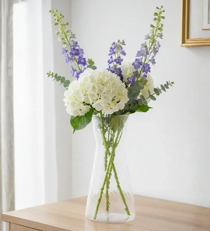 Florero Pata de Elefante Grande - Pardo-Glasstic Transparente