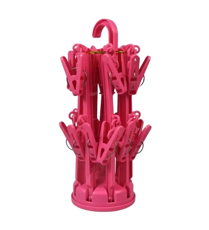 Carrusel con Pinzas Yuliana R7-20150 - Tendedero Colgante Práctico