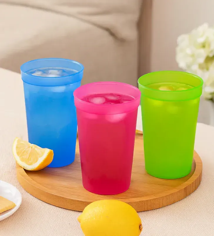 Vaso Orlando 1 Litro Yuliana MX-232 | Colores Variados