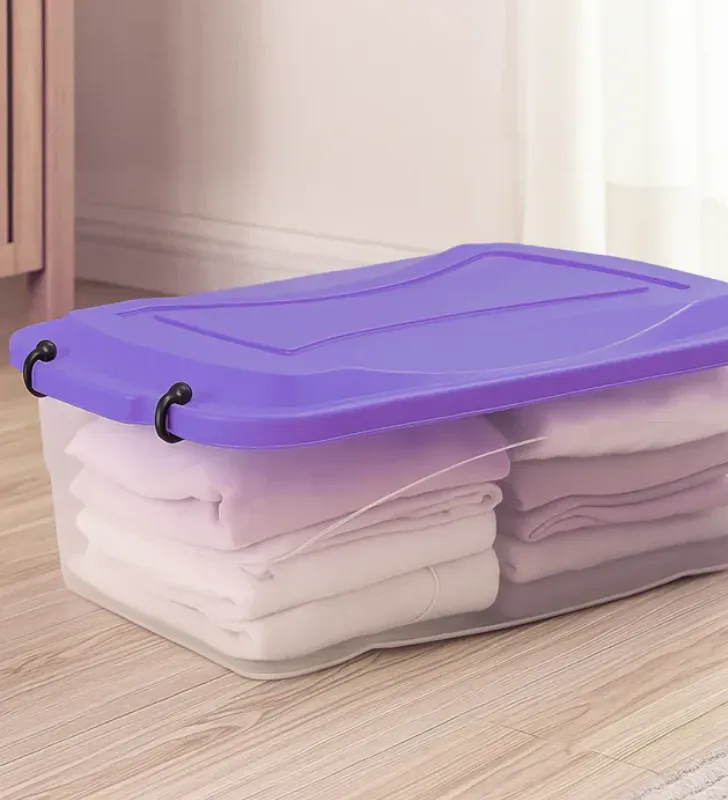 Caja Organizadora Clip 10L Yuliana MX-204 - Tapa Inteligente