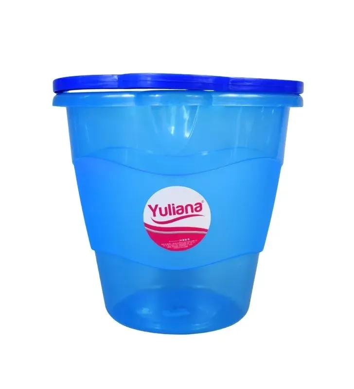 Cubeta Translúcida Sam 10L Yuliana MX-237 - Colores Variados