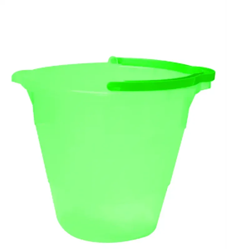 Cubeta Translúcida Sam 10L Yuliana MX-237 - Colores Variados