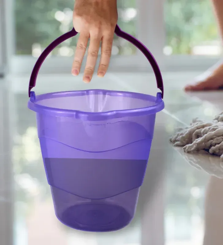 Cubeta Translúcida Sam 10L Yuliana MX-237 - Colores Variados