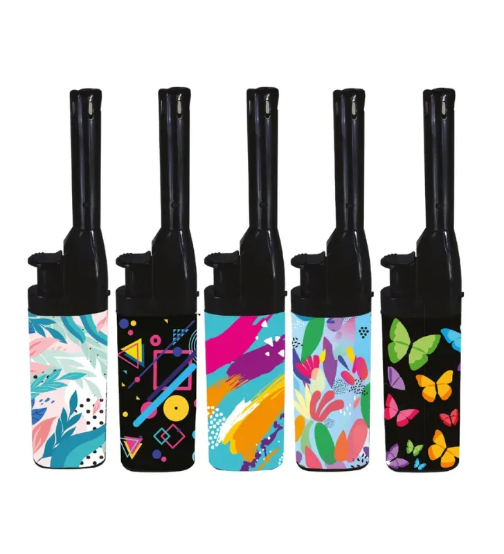 Encendedor Antorcha Kid R7-76251 - Diseño Floral Individual