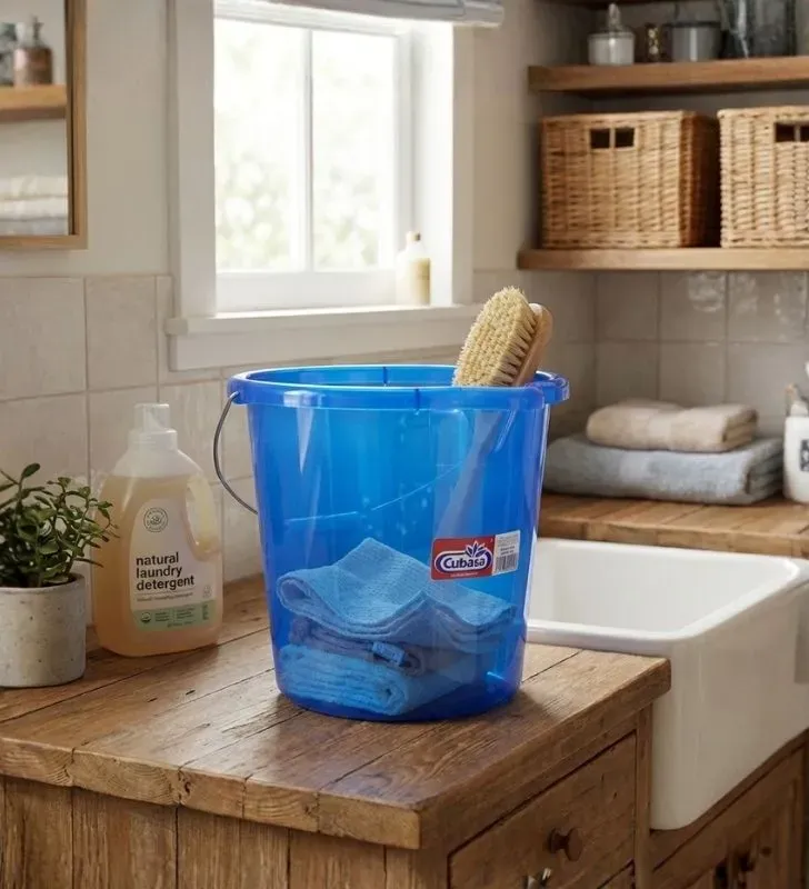 Cubeta con Pico Transparente 8.5L Cubasa 0220 - Resistente