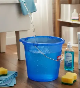 Cubeta con Pico Transparente 10.5L Cubasa 0216 - Alta Capacidad