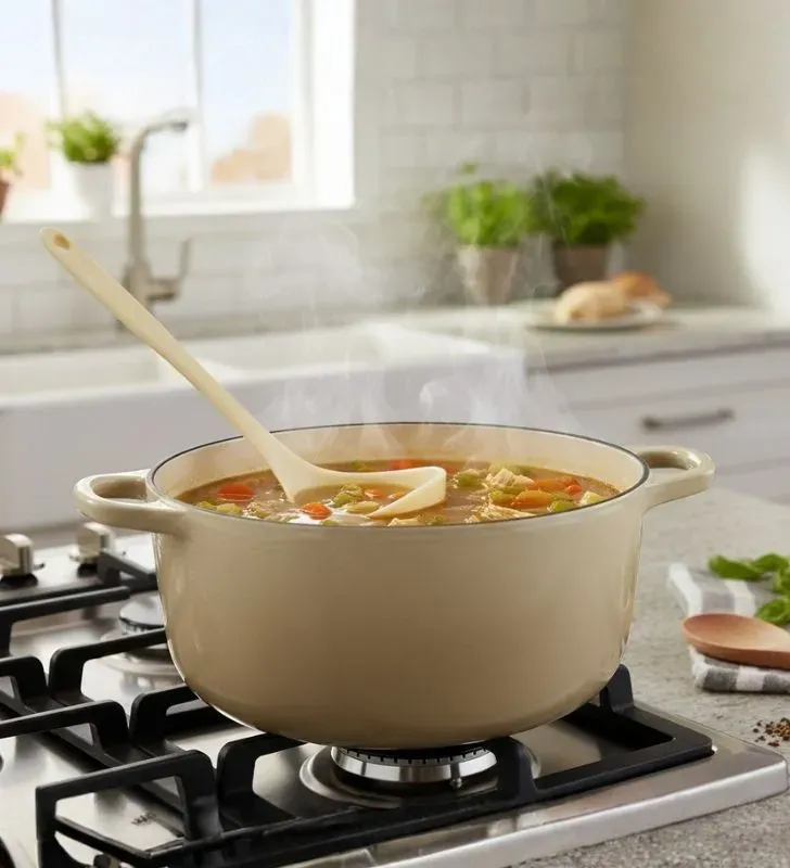 Cucharón para Caldo Sencillo TL Plásticos - Varios Colores