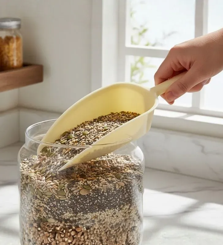 Cucharón Semillero No. 4 TL Plásticos 250g - Colores