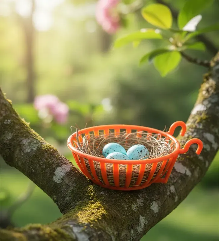 Nido para Pájaros TL Plásticos - Higiénico y Resistente