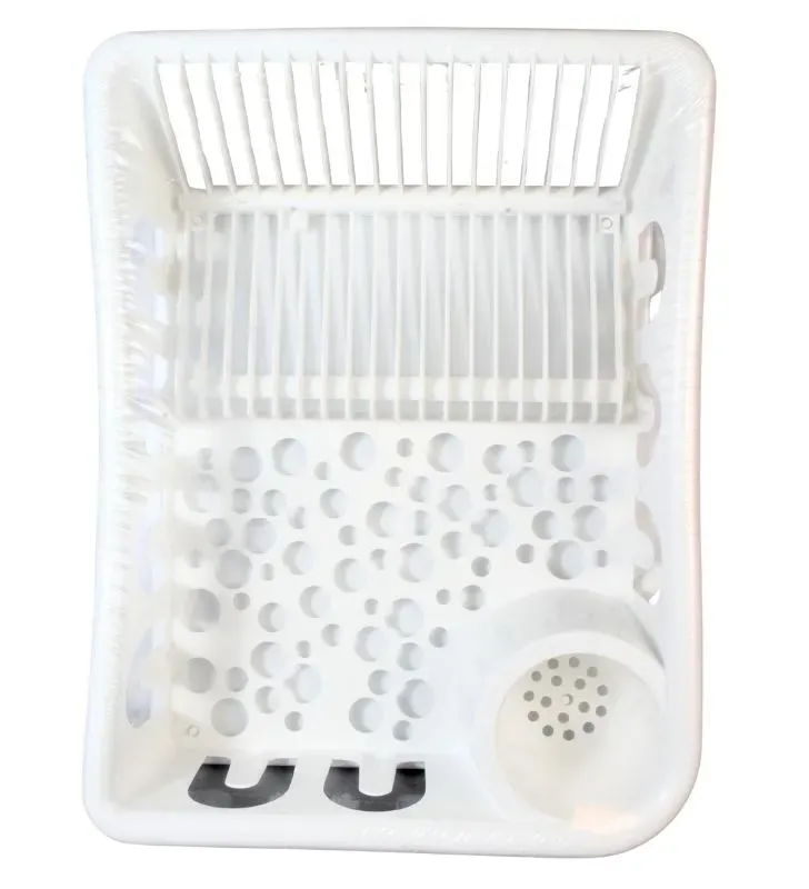 Escurridor para Trastes Yuliana MX-154 con Base - Blanco