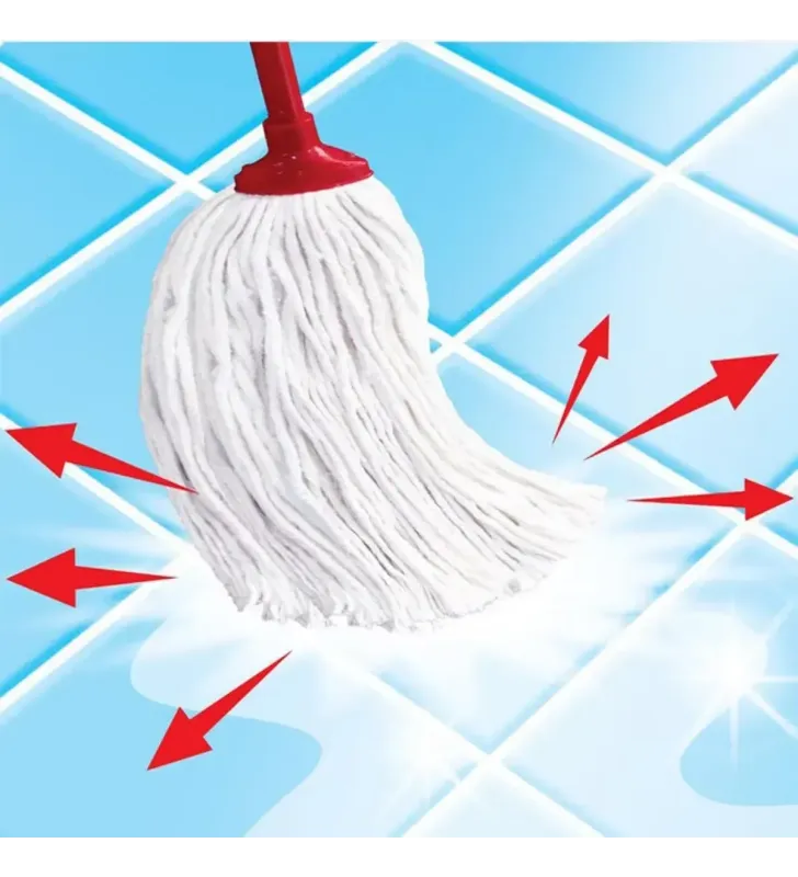 Maxi Mop Algodón Vileda – Alta Absorción y Sin Pelusa