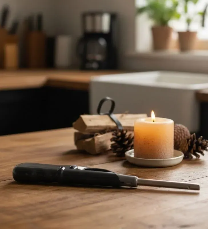 Encendedor Antorcha Recargable R7-51070 - Llama Potente