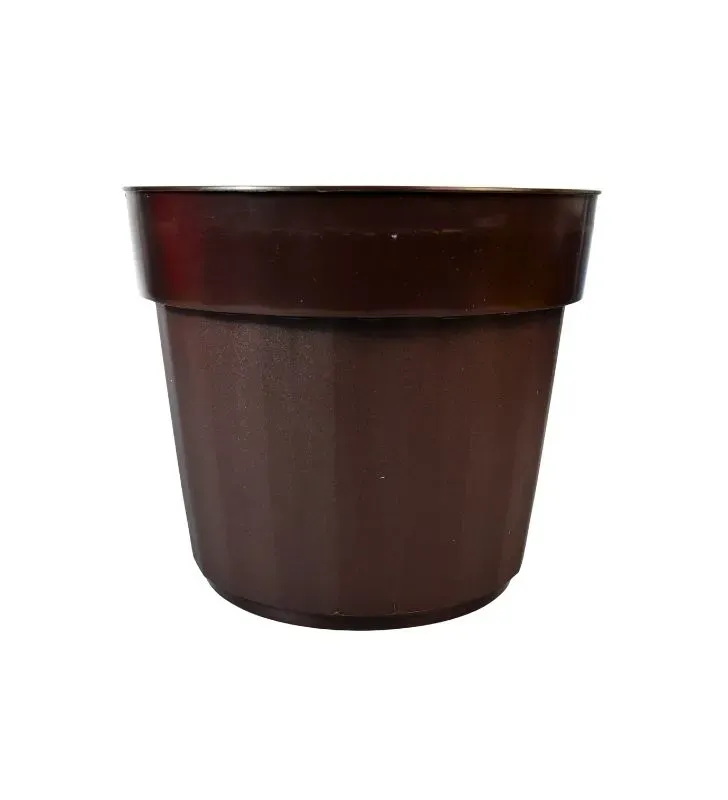 Maceta No. 8 Austera Alica NOMJ-008 CH - Chocolate