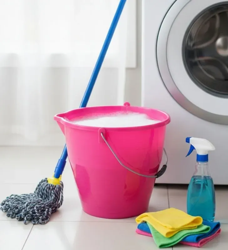 Cubeta No. 20 Pymsa - Capacidad y Resistencia en Rosa y Azul