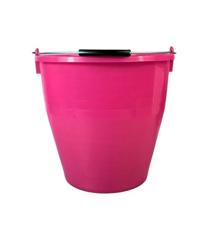 Cubeta No. 20 Pymsa - Capacidad y Resistencia en Rosa y Azul