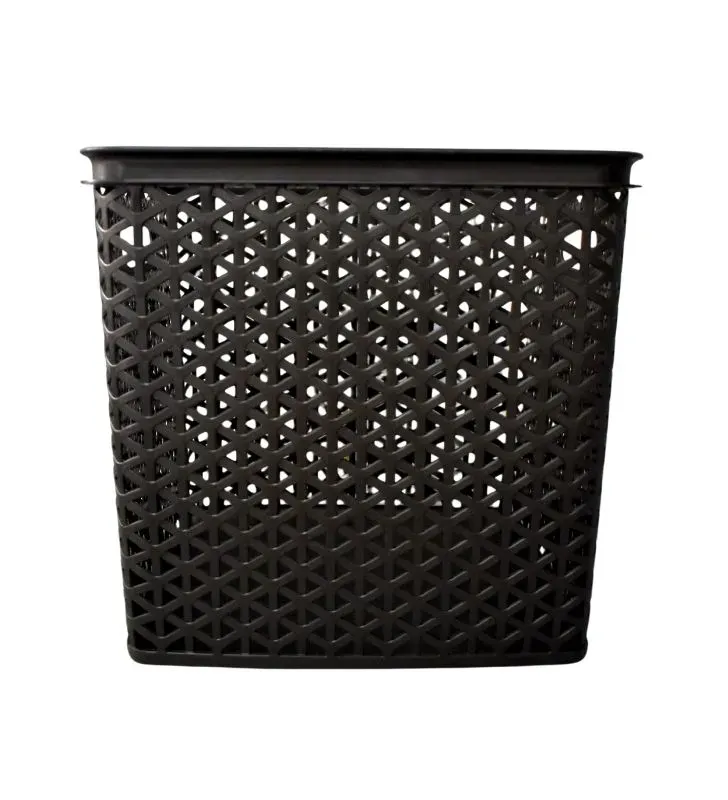 Canasta Rattan Cuadrada Cubasa 30 Litros - Color Chocolate