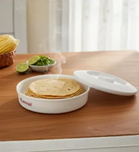 Tortillero LE Torosqui con Tapa - Apto para Microondas
